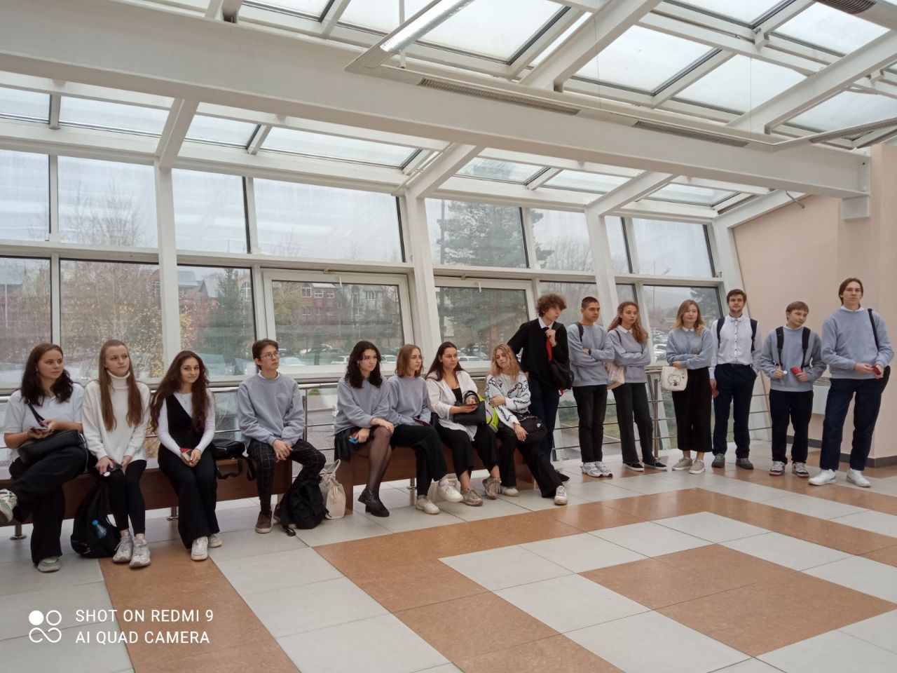 Экскурсия в СФУ 11Б класс.
