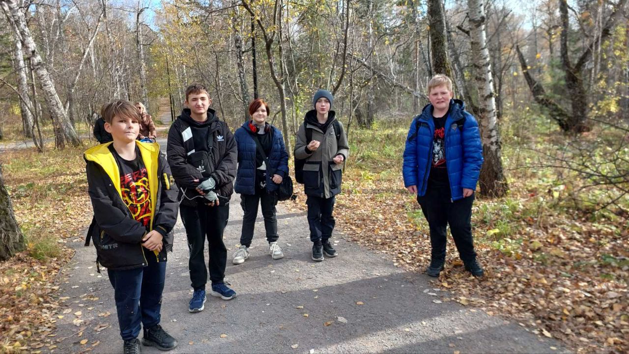 Прогулка в эко-парке Гремячая Грива ( 7Г класс ).