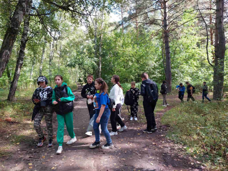 Посещение эко-парка Гремячая Грива 6Г класс.